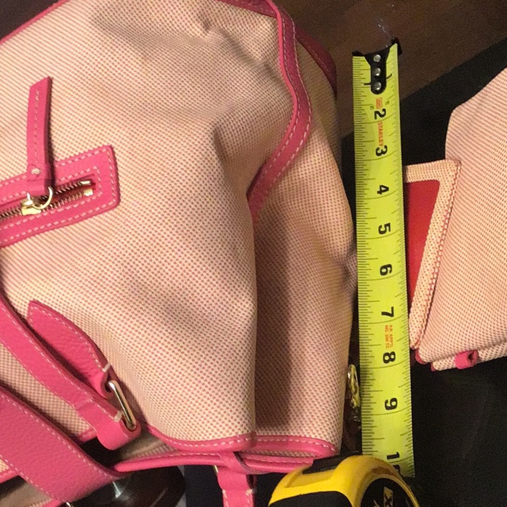 Dooney & Bourke Pink and Cream Women's Tote Bag nwot! - Picture 15 of 15